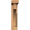 Ekena Millwork Westlake Block Smooth Bracket w/ Offset Brace, Western Red Cedar, 3 1/2"W x 16"D x 16"H BKT0402X16X16WTL05SWR - alternate 2